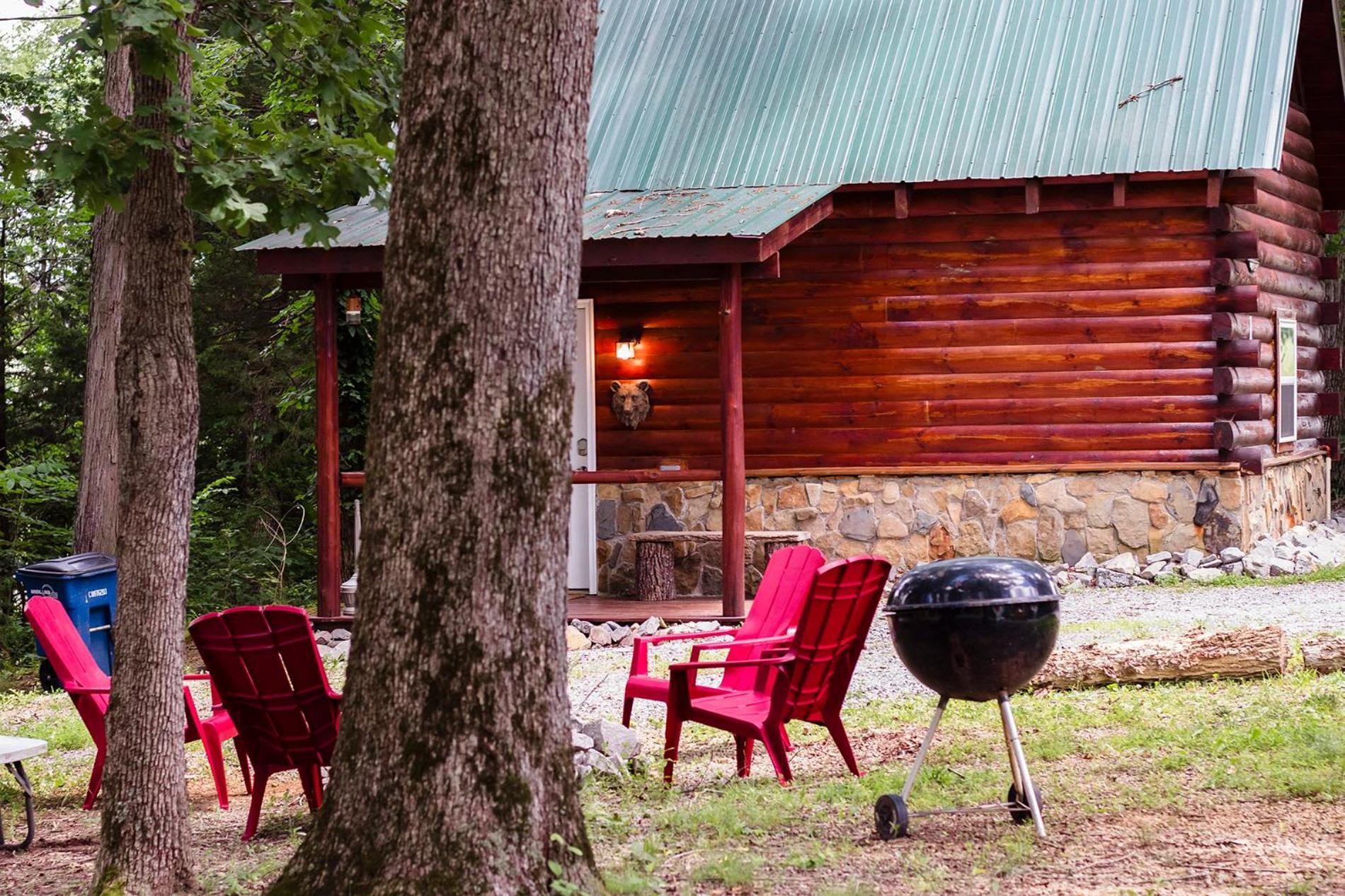 Kozy Haven Log Cabin Rentals Columbia Exteriör bild